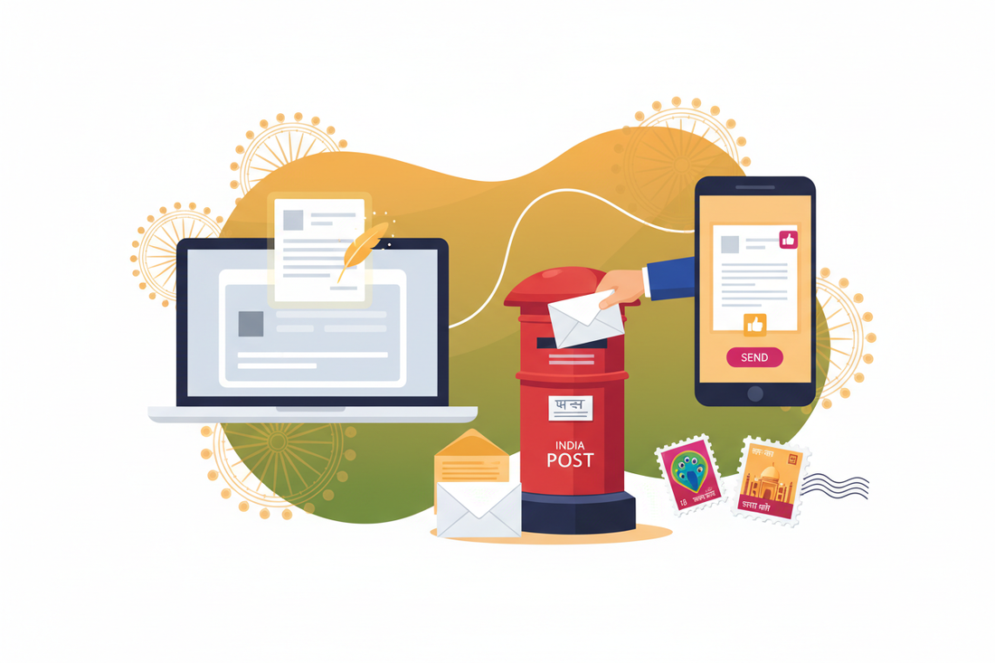 Post Me a Letter: Write, Customize, and Send Letters Online in India